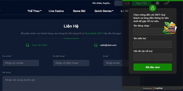 Liên Hệ Zbet Nhanh Chóng, Tiện Lợi Qua Nhiều Kênh Thông Tin Khi gặp vấn đề về nạp rút hãy liên hệ Zbet