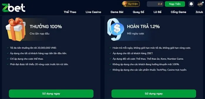 Lô Đề ZBET – Sảnh Chơi Game Xổ Số Online Chuyên Nghiệp Nhiều ưu đãi hấp dẫn khi chơi lô đề trực tuyến ZBET